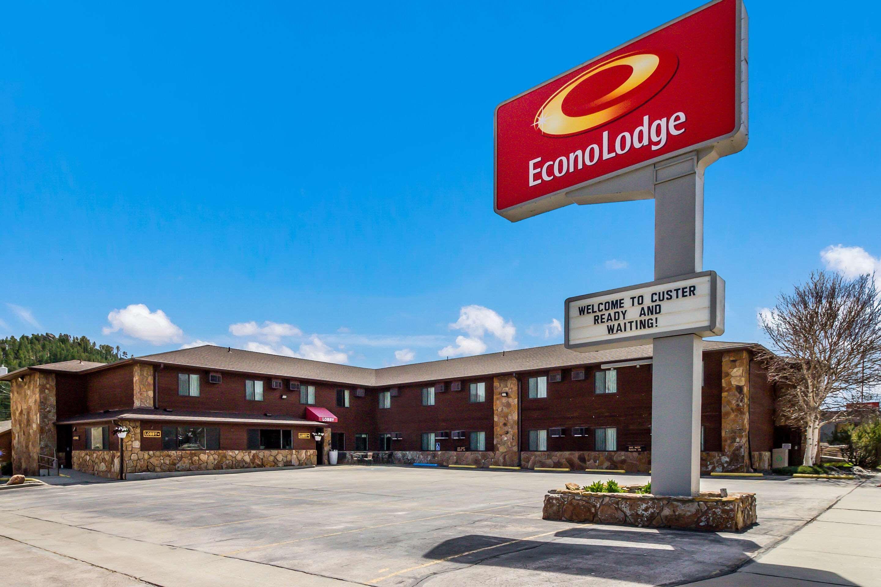 Econo Lodge, Downtown Custer Near Custer State Park And Mt Rushmore Kültér fotó